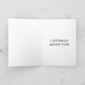 Ik Otter-lijk aanbid je Kaart (Binnen)