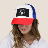Ik overdenk daarom dat ik een grappige gewoonte be trucker pet (In situ)