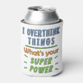 Ik overdenk dingen blikjeskoeler (Blikje Voorkant)