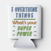 Ik overdenk dingen blikjeskoeler (Achterkant)