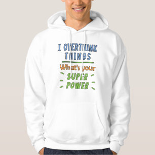Ik overdenk dingen hoodie