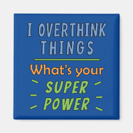 Ik overdenk dingen magneet