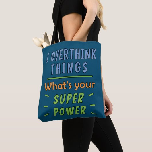 Ik overdenk dingen tote bag (Dichtbij)