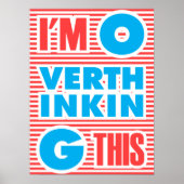 Ik overdenk dit. poster (Voorkant)