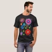 Ik overdrijf niet, ik herinner me gewoon vissen t-shirt (Voorkant volledig)