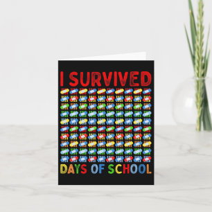 Ik overleefde 100 dagen van schoolleraar Kinder By Kaart