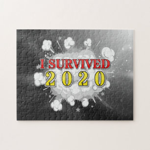 Ik overleefde 2020 explosie legpuzzel