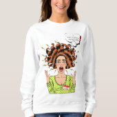 Ik overleefde 2020 - Karen Sweatshirt (Voorkant)