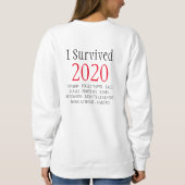 Ik overleefde 2020 - Karen Sweatshirt (Achterkant)