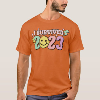 Ik overleefde 2023 t-shirt