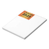 Ik overleefde 2025  notitieblok (Linkerzijde)