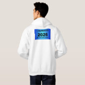 Ik overleefde 2026 hoodie (Achterkant volledig)