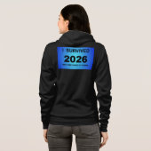 Ik overleefde 2026 hoodie (Achterkant volledig)