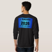 Ik overleefde 2026 trui (Achterkant volledig)