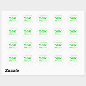 Ik overleefde 56K Sticker (Vel)