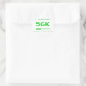 Ik overleefde 56K Sticker (Tas)