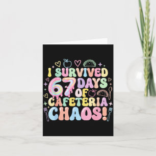 Ik overleefde 67 dagen cafetaria-chaos lunchdame M Kaart