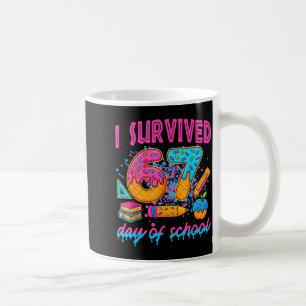 Ik overleefde 67 dagen school ijs druppel zes se koffiemok