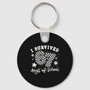 Ik overleefde 67 dagen school leerlingen leraren 1 sleutelhanger