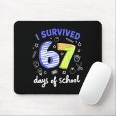 Ik overleefde 67 dagen school Meme leraar Student Muismat (Met muis)