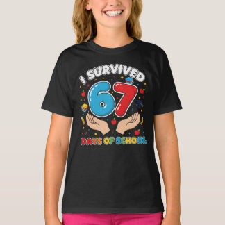 Ik overleefde 67 dagen van schoolleraren Studenten T-shirt