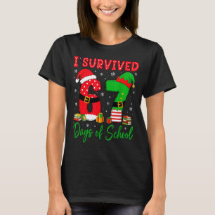 Ik overleefde 67 Zes Zeven dagen leraar school Ker T-shirt