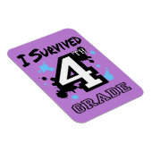 Ik overleefde de 4e klas Flex Magneet (Rechterzijde)