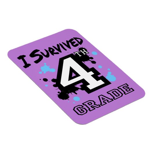 Ik overleefde de 4e klas Flex Magneet (Rechterzijde)