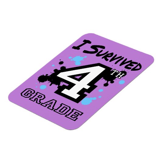 Ik overleefde de 4e klas Flex Magneet (Linkerzijde)