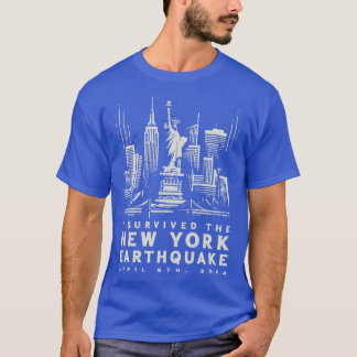 Ik overleefde de aardbeving in New York T-shirt