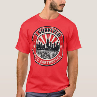 Ik overleefde de aardbeving van NYC 2024 2 T-shirt