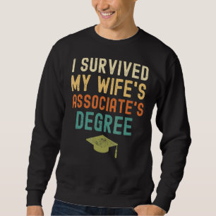 Ik overleefde de afstudeeropleiding van mijn vrouw trui