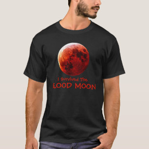 Ik overleefde de bloedmaan t-shirt