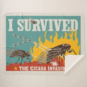 Ik overleefde de Cicada invasie Sherpa Deken
