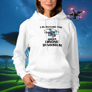 Ik overleefde de drone-aanval van 2024 hoodie
