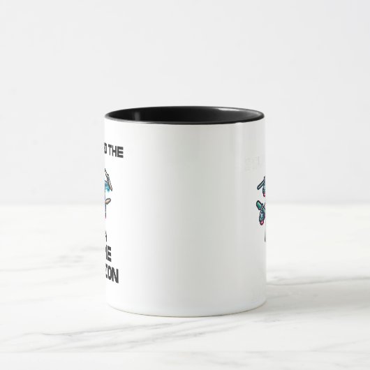 Ik overleefde de drone-aanval van 2024 mok (Midden)