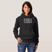 Ik overleefde de fysiotherapeut hoodie (Voorkant volledig)