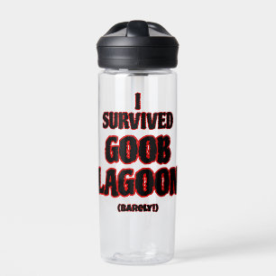 Ik overleefde de Goob Lagoon Waterfles