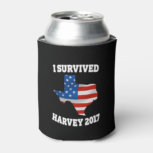 Ik overleefde de koelbox van Harvey Blikjeskoeler (Blikje Voorkant)
