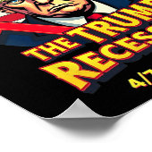 Ik overleefde de miljardair recessie 4725-4925 Tru Poster (Hoek)