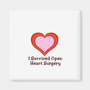 Ik overleefde de Open Chirurgie van het Hart Magneet