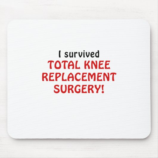 Ik overleefde de Totale Chirurgie van de Muismat (Voorkant)