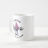 Ik overleefde de Tower of London Koffiemok (Voorkant links)