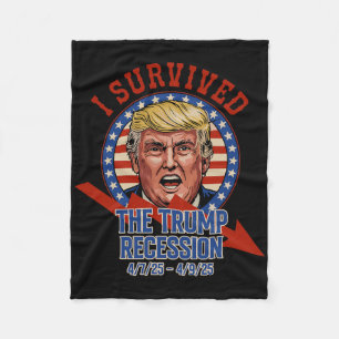 Ik overleefde de Trump-recessie 4 7 25 - 4 9 25 1 Fleece Deken