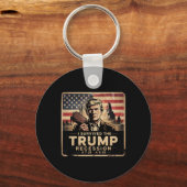 Ik overleefde de Trump-recessie Sleutelhanger (Voorkant)
