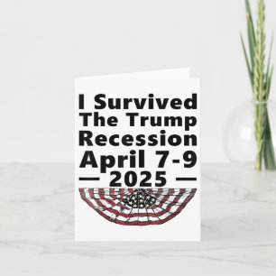 Ik overleefde de Trump-recessie van 7-9 april 2025 Kaart