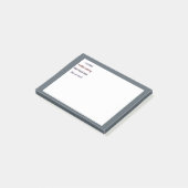 Ik overleefde een andere bijeenkomst Fun Business Post-it® Notes (Schuin)