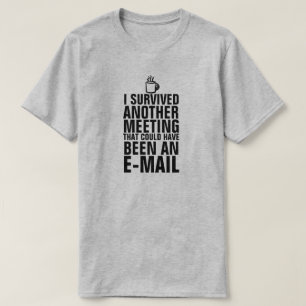IK OVERLEEFDE EEN ANDERE ONTMOETING T-SHIRT