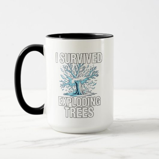 Ik overleefde exploderende bomen Midwest sneeuwsto Mok (Links)