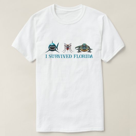 Ik overleefde Florida T-shirt (Design voorkant)